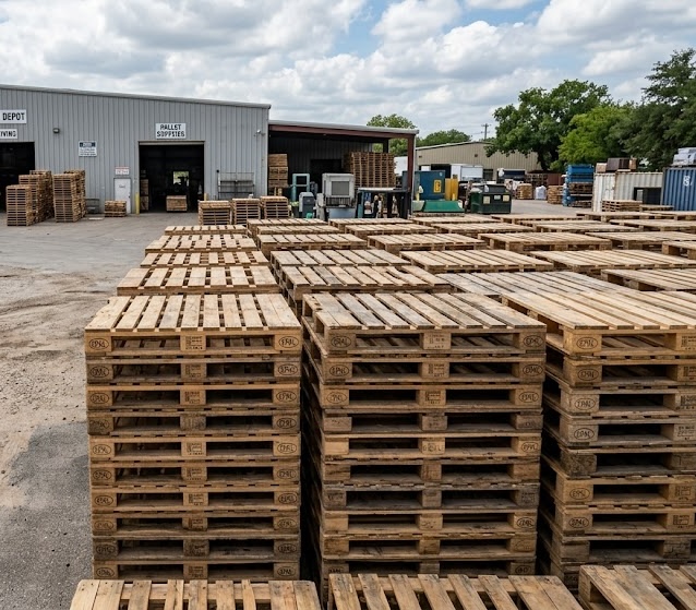 Pallet Colorado outdoor pallet yard